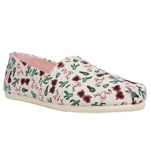 Toms Alpargata Graphic Slip On Flats